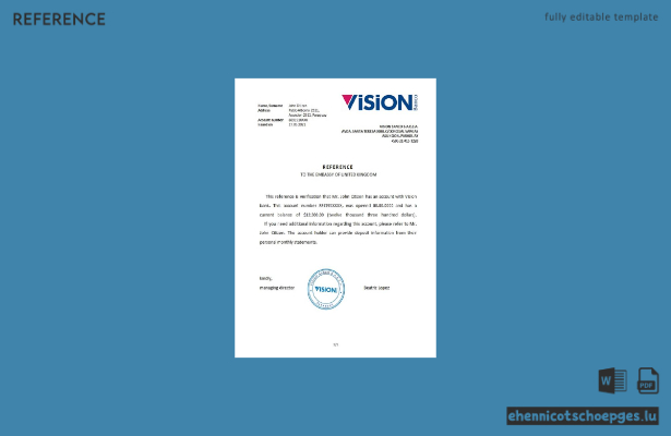 Paraguay Vision Referenzbeispiel-Vorschau